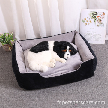 Lit de chien doux luxe pour animaux de compagnie pour chats